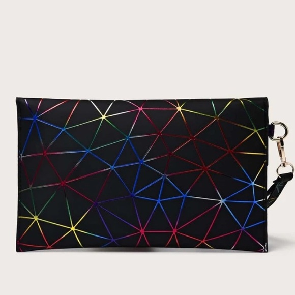 Multi Color Clutch Bag - Picture 2 of 4